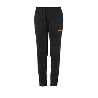Image of Uhlsport Stream 22 Pants Men&#039; S Black/Fluo Orange, M