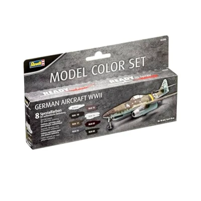Image of Revell 36200 Model Color German Aircraft WWII 8x 17ml Acrylic Paints