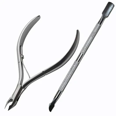 Image of Longivia® Professional Cuticle Cutters Stainless Steel Pedicure and Manicure Clippers Dead Skin Remover Feet Hands for Ingrown Nails Precision Nail Nippers Men Women