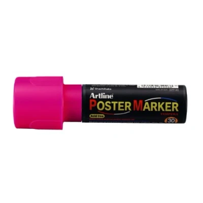 Image of Artline 30mm Giant Poster Marker Fluoro Pink