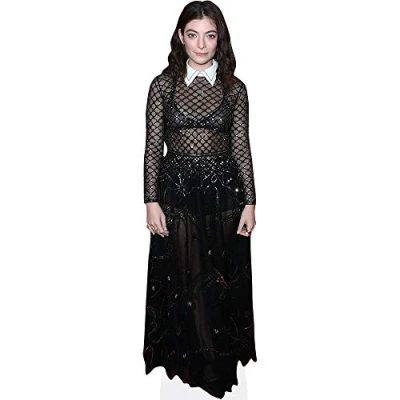 Image of Lorde (Black Dress) Life Size Cutout