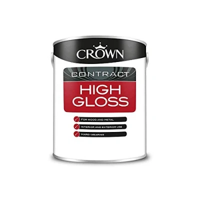 Image of Crown Contractors High Gloss Brilliant White 2.5L