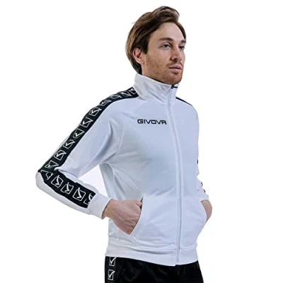 Image of GIVOVA Tricot Band Jacket, Red, XL Unisex Adult