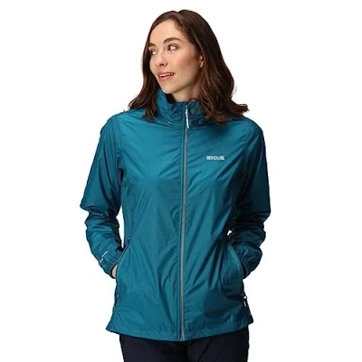 Image of Regatta Womens Packable Coat Waterproof Jacket, Gulfstream, 8 EU