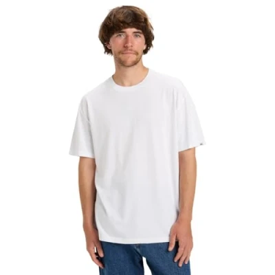 Image of Quiksilver Short Sleeved T Shirt Salt Water TEE Men White L