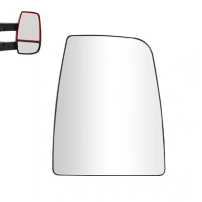 Image of SENZEAL Wing Mirror Upper Glass Heated Right for Ford Transit MK8 2014 2015 2016 2017 2018 2019 2020 2021 2022 Driver Side Replacement 1823986 (Right)