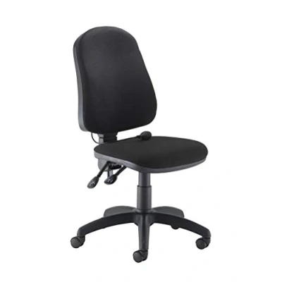 Image of Office Hippo Desk Chair, Ergonomic Home &amp; Chair With Adjustable Seat, Back Lumbar Pump For Comfort Support, Computer Curved Daily Use Black