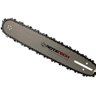 Image of Genuine Rotatech 18&quot; Chainsaw Chain &amp; BAR Pack FITS Husqvarna 135