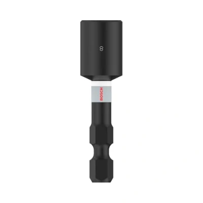 Image of Bosch Professional Accessories 2608522351 Impact Control Socket Spanner Width/Length 8/50 mm / 1/4 Inch/Pick and Click/Size