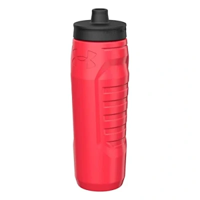 Image of Under Armour Squeeze Water Bottles, 32 oz Sideline Sports Bottle with Quick Shot Lid, &amp; Easy Hydration, Gym Bottle, 1 32oz