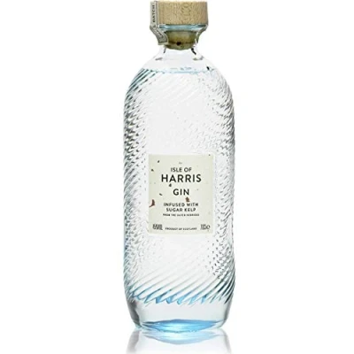 Image of Isle of Harris Gin 70cl (ABV 45% Alcohol) Premium Craft Scottish from the Outer Hebrides Infused with Hand Harvested Sugar Kelp Seaweed &amp; Botanicals