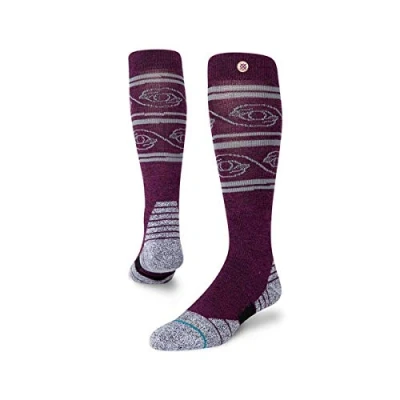 Image of Stance Holding Snow Socks in Black Size UK 5 8