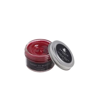 Image of Famaco unisex adult Cream Shoe Treatments and Polishes, Red (Red Rubis), 50.00 ml