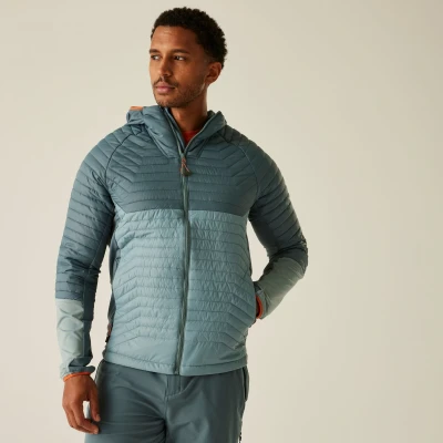 Image of Dare 2b Men&#039;s Descending II Hybrid Jacket Stormy Weather, Size: XXL