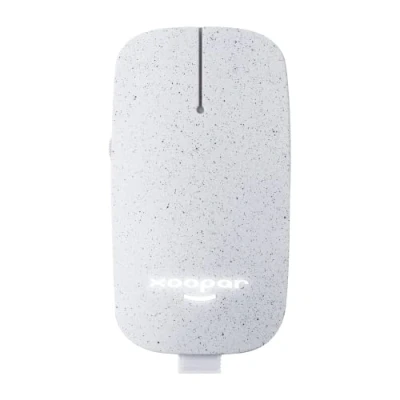 Image of Xoopar 2.4G Wireless Mouse Eco friendly Bluetooth Rechargable Computer Connected Ultra Slim Pokket (White)