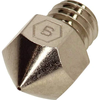 Image of BROZZL High end MK8 nozzle plated copper 0.4 mm diameter for Creality Ender 3, 3 Pro, CR 10, 10S and much more.