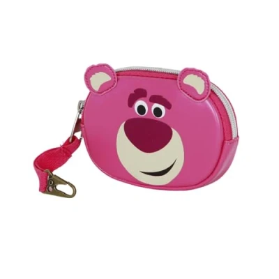 Image of Disney Toy Story Lotso Huggin Bear Pill Coin Purse, Pink, 12 x 8.5 cm