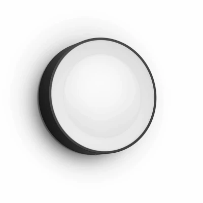 Image of Philips Hue WACA Daylo outdoor wall light black