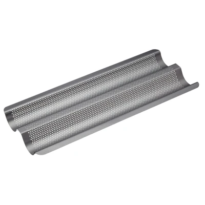 Image of MasterClass Baking Tin Baguette Crusty Bake 39 x 16 cm