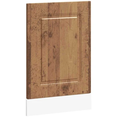 Image of vidaXL Dishwasher Panel Kalmar Old Wood 45x1.5x67 cm Engineered