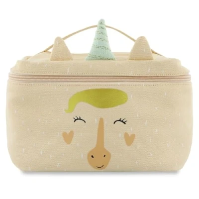 Image of Trixie 20 224 Lunch Bag Unicorn7, Cotton, 5.2 liters, Nude