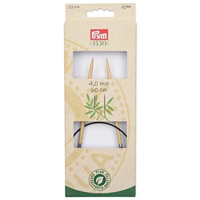 Image of Prym 1530 Bamboo Circular (60cm, 5.00mm) Needle 5 Pieces