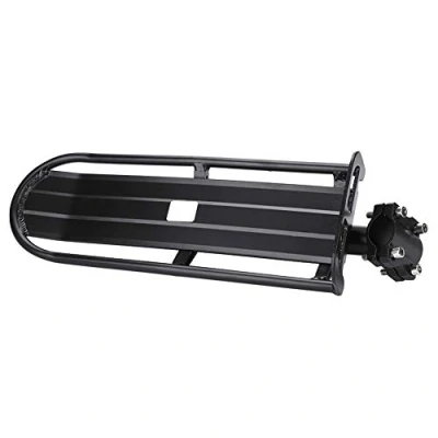 Image of Dwawoo Bicycle Rear Rack, Seat Luggage Shelf Aluminum Alloy Cycling Cargo Carrier for Moutain Bike