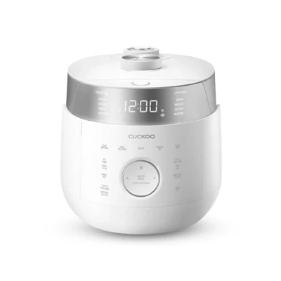 Image of CUCKOO Rice Cooker &amp; Steamer with 16 Programmes, Induction, No Pressure Mode, Open Cooking Function, Timer, Non Stick Stainless Steel Inner Pot (up to 10 People), Keep Warm Autoclean Function