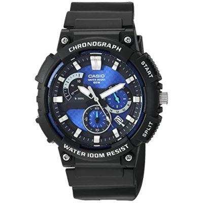 Image of Casio Unisex Adult Analog Quartz Watch with Resin Strap MCW 200H 2AVCF