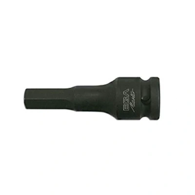Image of 5x EGA Master Hexagonal Impact Bit Socket 3/8&quot; 4mm