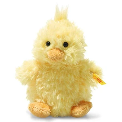 Image of Steiff 073892 Soft Cuddly Friends Pipsy chick, Yellow,Orange, 14 cm