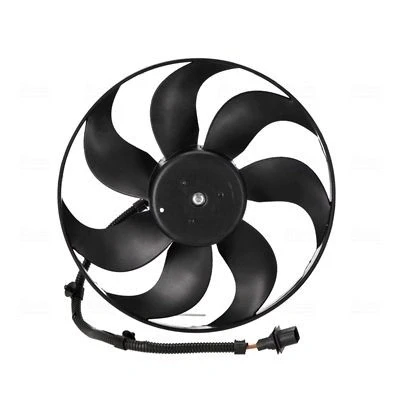 Image of 1J0959455D, 1J0959455F, 6H0959455B, 6N0959455F, 6N0959455G Cooling Fan NISSENS 85683 VOLKSWAGEN: Golf 4, Polo IV Hatchback, Lupo / 3L