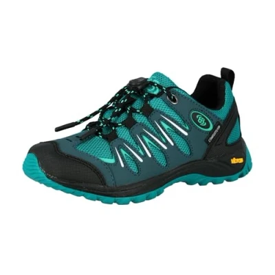 Image of Brütting Expedition Kids Outdoor &amp; Trekking Shoe, Petrol Black, 11 UK Child