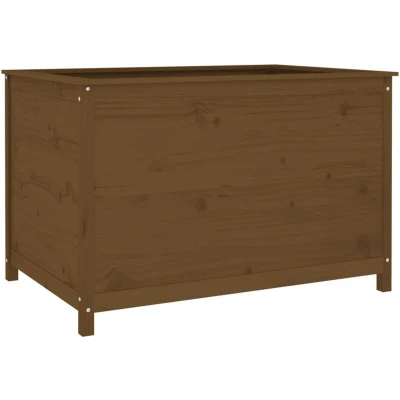 Image of vidaXL Garden Raised Bed Honey Brown 119.5x82.5x78 cm Solid Wood Pine