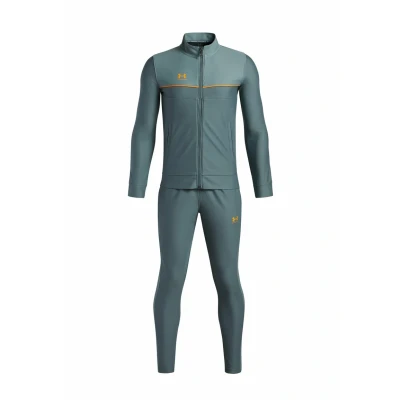Image of Under Armour UA B Challenger Tracksuit Jasper Blue / Squad Orange YMD