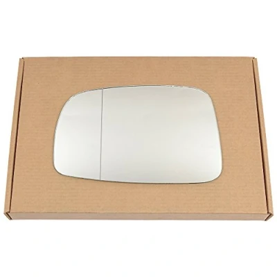 Image of Less4spares Wing Mirror Glass Left Compatible with Toyota Corolla Verso 2004 2009 STICK ON Passenger Near Side Blind Spot