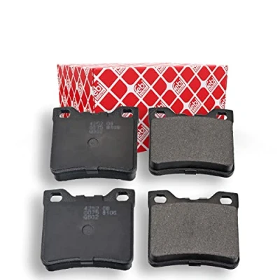 Image of 1611456880, 425130, 425208, 425266, E172198 Brake pad set FEBI BILSTEIN 16219 Rear Axle excl. wear warning contact PEUGEOT: 406 Coupe, Saloon