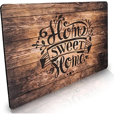 Image of Doormat Indoor Outdoor Door Mat Home Sweet Saying Dirt Trap Entrance Stilingo Front 70 x 50 cm