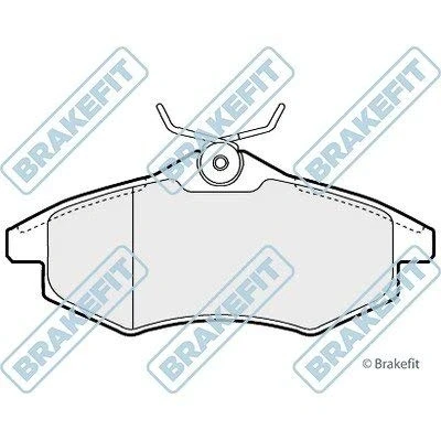 Image of Brakefit brake Pad Set disc PD3068