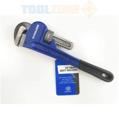 Image of Toolzone 250mm (10&quot;) Heavy Duty Stilsons Pipe Wrench
