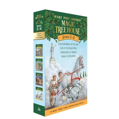 Image of Magic Tree House Books 13 16 Boxed Set: Vacation Under the Volcano/Day of Dragon King/Viking Ships at Sunrise/Hour Olympics (Magic (R))