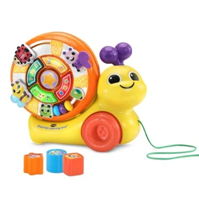 Image of VTech Shell full Learning Snail Pull Toy for Toddlers