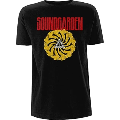 Image of Soundgarden T Shirt Badmotorfinger V3 Band Logo Official Mens Black XXL