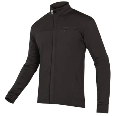 Image of Endura Xtract Roubaix Long Sleeve Jersey, Black, 2XL