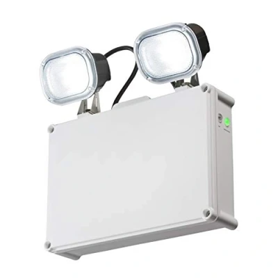 Image of KnightsBridge 230V IP65 2 x 3W LED Twin Emergency Spotlight