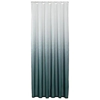 Image of Sealskin Blend Shower curtain 180x200 cm Polyester Green / White