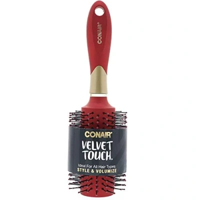 Image of Conair Velvet Touch Hair Brush, Medium to Long