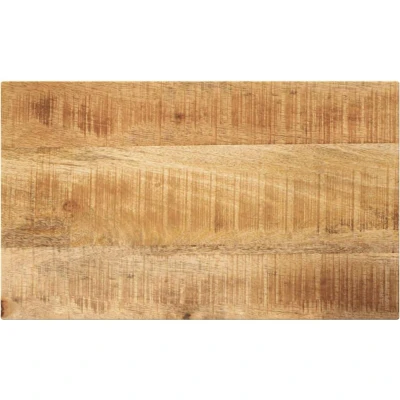 Image of vidaXL Table Top 60x30x2.5 cm Rectangular Solid Wood Rough Mango