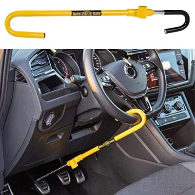 Image of alca Germany Car Pedal to Steering Wheel Lock Clutch Break Anti Theft A301000