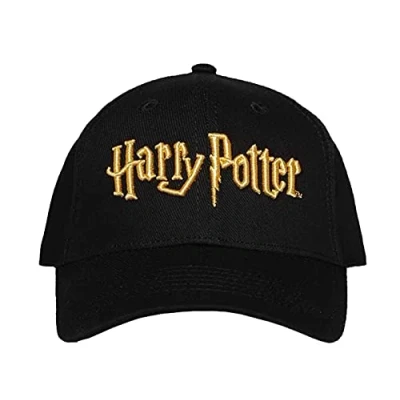 Image of Harry Potter Adjustable Cap Gold Logo